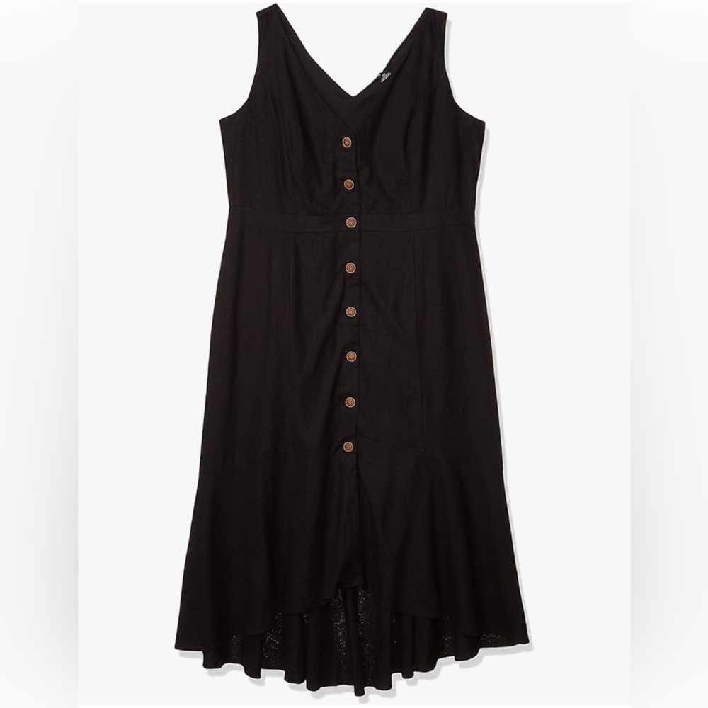 City Chic Maxi Button Down Dress